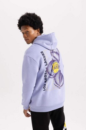 DeFactoFit Толстовка свободного покроя с капюшоном NBA Los Angeles Lakers