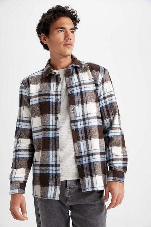 Рубашка Lumberjack с длинным рукавом в клетку стандартного кроя