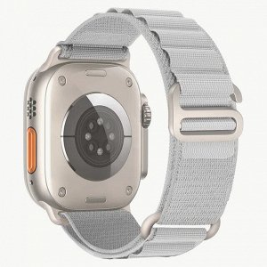 Нейлоновый ремешок "Альпийская петля" для Apple Watch 38,40,41,42,44,45,49 mm