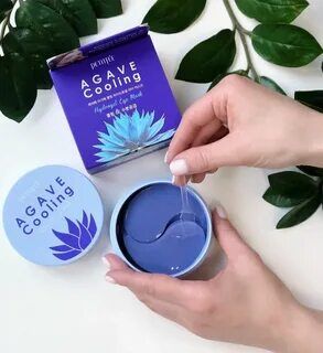 PETITFEE Патчи для глаз гидрогелевые охлаждающие с экстрактом агавы Agave Cooling Hydrogel Eye Patch, 60 шт.