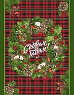 Полотенце кухонное вафельное &quot;Год дракона&quot; 7 50*63