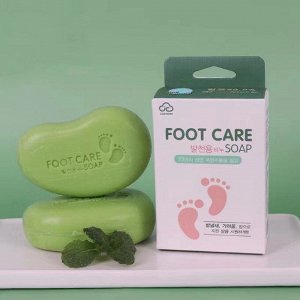 Мыло для ног зеленое "Foot Care Soap"