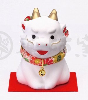 MATSUMOTO - фигурка белого дракона с колокольчиком