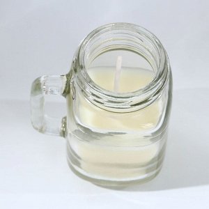 Ароматическая свеча, аромат белый жасм.ин 7,2 х 5,5 х 4 см.