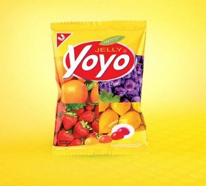 YoYo Конфеты   фруктовое ассорти, желейные 80 гр