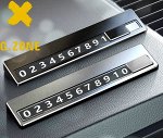 Парковочная табличка с номером телефона