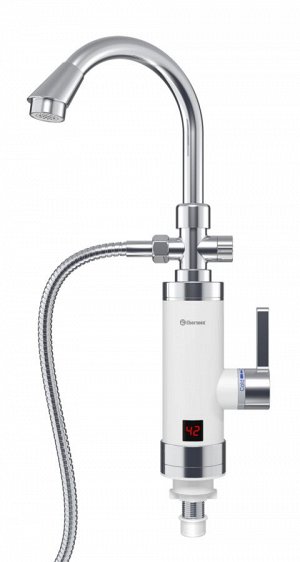 Водонагреватель проточный Thermex Focus 3000 (3 кВт) кран + душ