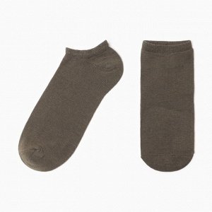 Носки мужские укороченные MINAKU цвет хаки, (29 см)