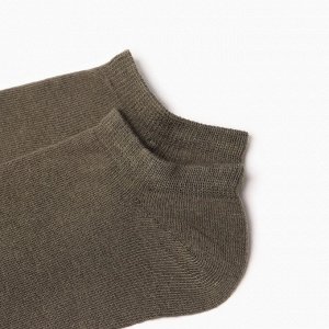 Носки мужские укороченные MINAKU цвет хаки, (29 см)