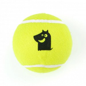 Игрушка Mr.Kranch для собак Теннисный мяч большой 10 см желтый