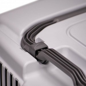 MPS переноска SKUDO 4  68х48х51h см с металлической дверцей с замком серая