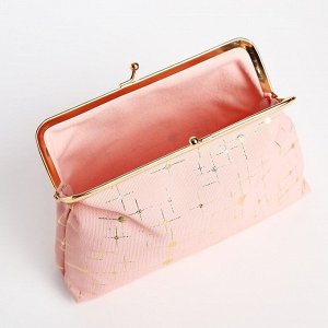 TEXTURA Косметичка на фермуаре, цвет розовый