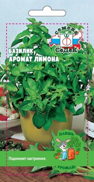 Пряность Базилик зелёный Аромат Лимона ЦВ/П (СЕДЕК) 0,5гр раннеспелый