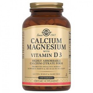 СОЛГАР Кальций-Магний с витамином D3 таб. №150 (БАД)