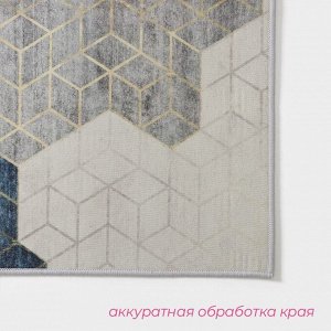 Коврики для дома Доляна «Галилео», 2 шт., 45x120 см, 40x60 см, МИКС
