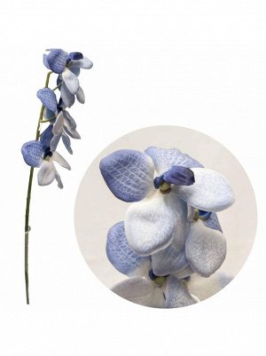 Ванда 56см, цветок искусственный цв.сине-голубой