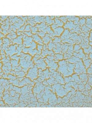 Краска спрей Siana Craquelure матовая набор 2 шт 520 мл цвет голубой-золотой Арт. NSNC003