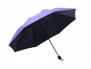 Зонт Тройное сложение, длина 64см, длина в сложеном виде 24см