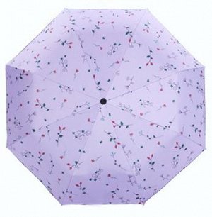 Зонт Тройное сложение, длина 64см, длина в сложеном виде 24см