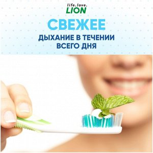 LION Зубная паста для ежедневного ухода за полостью рта со вкусом ледяной мяты «SYSTEMA»