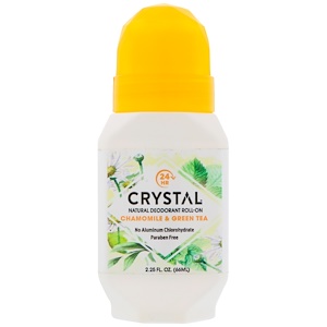 Crystal Body Deodorant, Минеральный шариковый дезодорант 66 мл