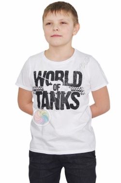 Футболка "World of tanks", подросток.