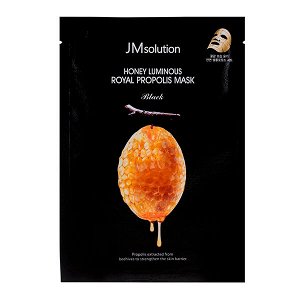 JMsolution Honey Luminous Royal Propolis Mask Black Тканевая маска с прополисом