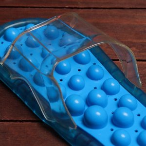 Пластиковые пузырьковые массажные тапочки XL 42-43