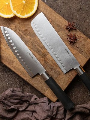Нож кухонный Тэппанъяки 18.5 см серия KEIKO NADOBA