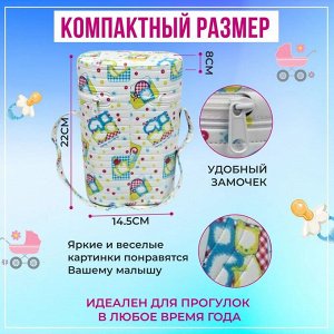 Термоблок Бусинка д/двух бутылочек 1022