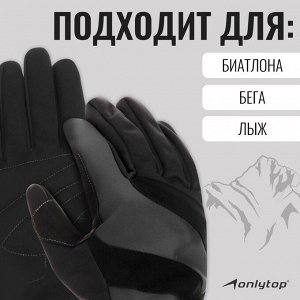 Перчатки лыжные ONLYTOP модель 2049.