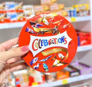 Набор шоколадных конфет Celebration Tins Travel Edition 165гр