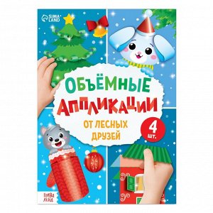 Аппликации объёмные , 20 стр., формат А4