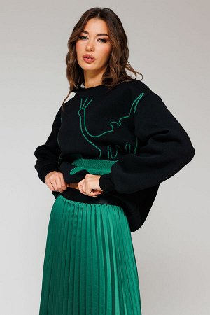 Юбка BUTER 2704 изумруд