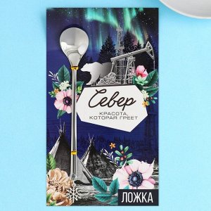 Ложка с подвесом «Север» , 2,7 х 14,8 см