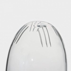 Чайник стеклянный заварочный со стеклянным ситом и крышкой Доляна «Бохо», 750 мл, 15x11x14 см