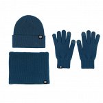 Зимняя теплая шерстяная шапка Amazon из альпаки, шарф, перчатки, комплект из трех предметов.