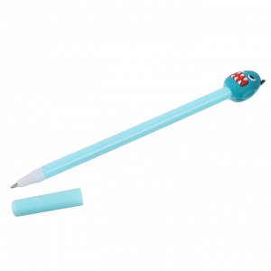 Ручка шариковая в форме монстриков, синяя, 4 дизайна, 18см