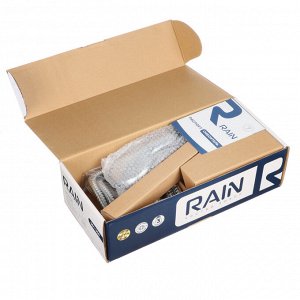 RAIN Смеситель для ванны Гранат, прямой излив 35см, душ. набор, картридж 35мм, латунь, хром