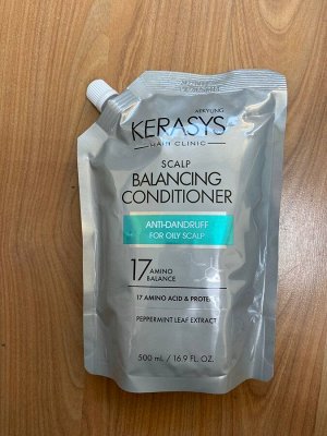 Кондиционер KeraSys Scalp Balancing Conditioner для жирной и проблемной кожи головы 500 мл