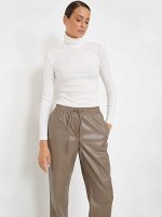 Брюки из экокожи D325/sophia