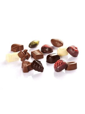 Набор шоколадных конфет "Коричневая подарочная упаковка" (110 г)
