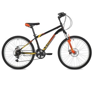 Велосипед Stinger 24" Caiman D; 12,5"; оранжевый; TY21/TZ30/TS38