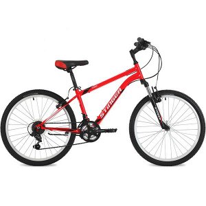 Велосипед Stinger 24" Caiman; 12,5"; красный; TY21/TZ30/TS38