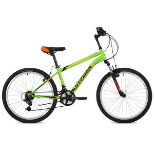 Велосипед Stinger 24" Caiman; 14"; зеленый; TY21/TZ30/TS38