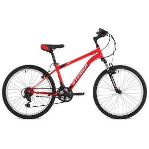 Велосипед Stinger 24" Caiman; 14"; красный; TY21/TZ30/TS38
