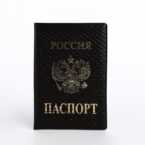 Обложка для паспорта, цвет коричневый 9449279