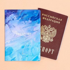 Обложка для паспорта «Яркость красок», ПВХ. 9568799
