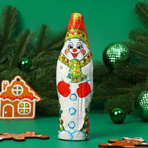 Шоколадная фигурка новогодняя «Снеговик», МИКС, 60 г