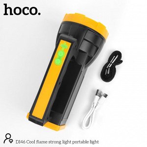 Портативный аккумуляторный фонарь HOCO DI46 Cool Flame 1200mAh, 5W